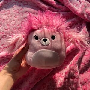 NWOT! Squishmallow Squish-doos Chloe the Pink Poodle 6” Plush